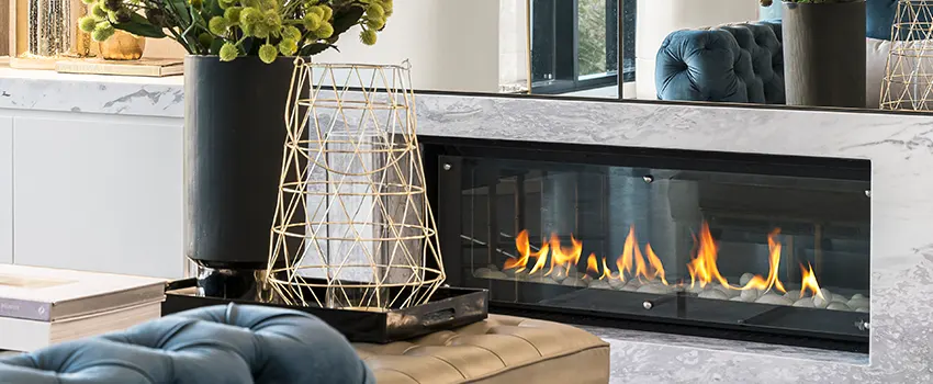 Custom Fireplace Crystals in Bellaire, Texas
