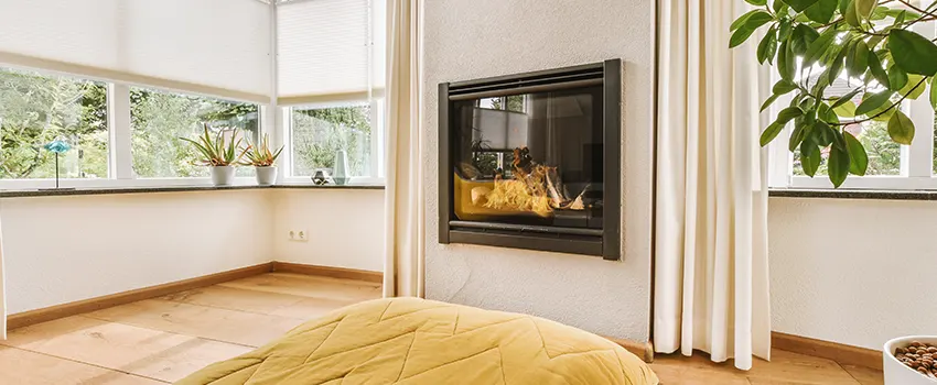 Residential Fireplace Ceramic Glass Installation in Bellaire, TX