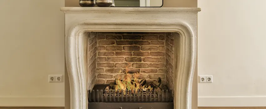 Vintage-style Fireplace Redesign in Bellaire, Texas