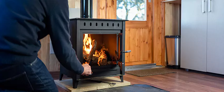 Open Hearth Wood Fireplace Installation in Bellaire, TX
