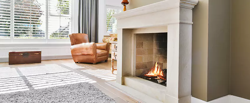 Vintage Fireplace Refacing in Bellaire, Texas